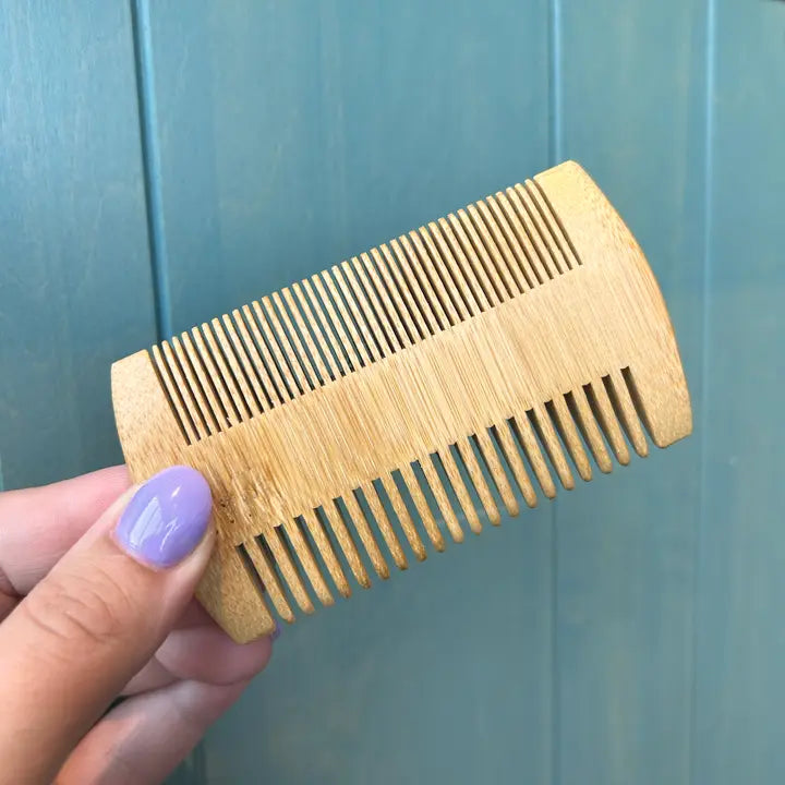 bamboo beard comb
