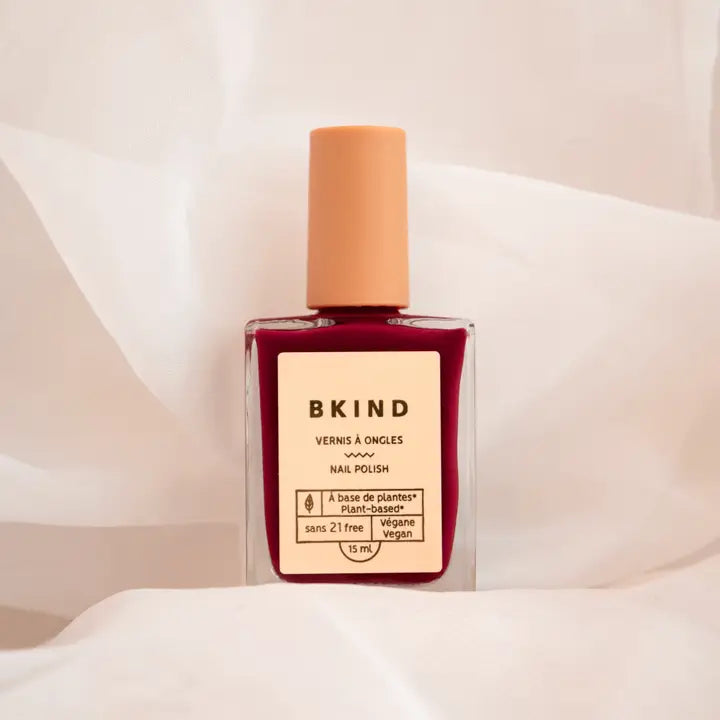 bkind red nail polish bottle