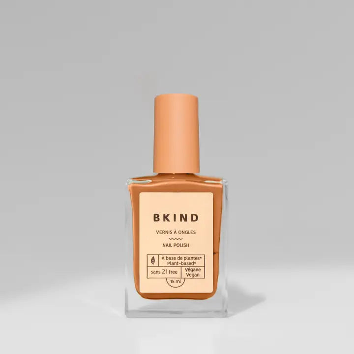 bkind brown nail polish bottle