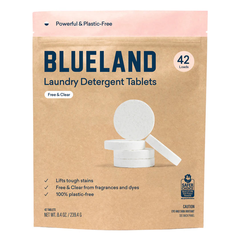 blueland laundry tablet refill pouch