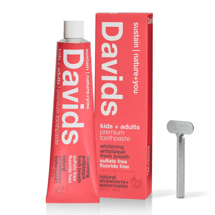 A pink tube and box of David&