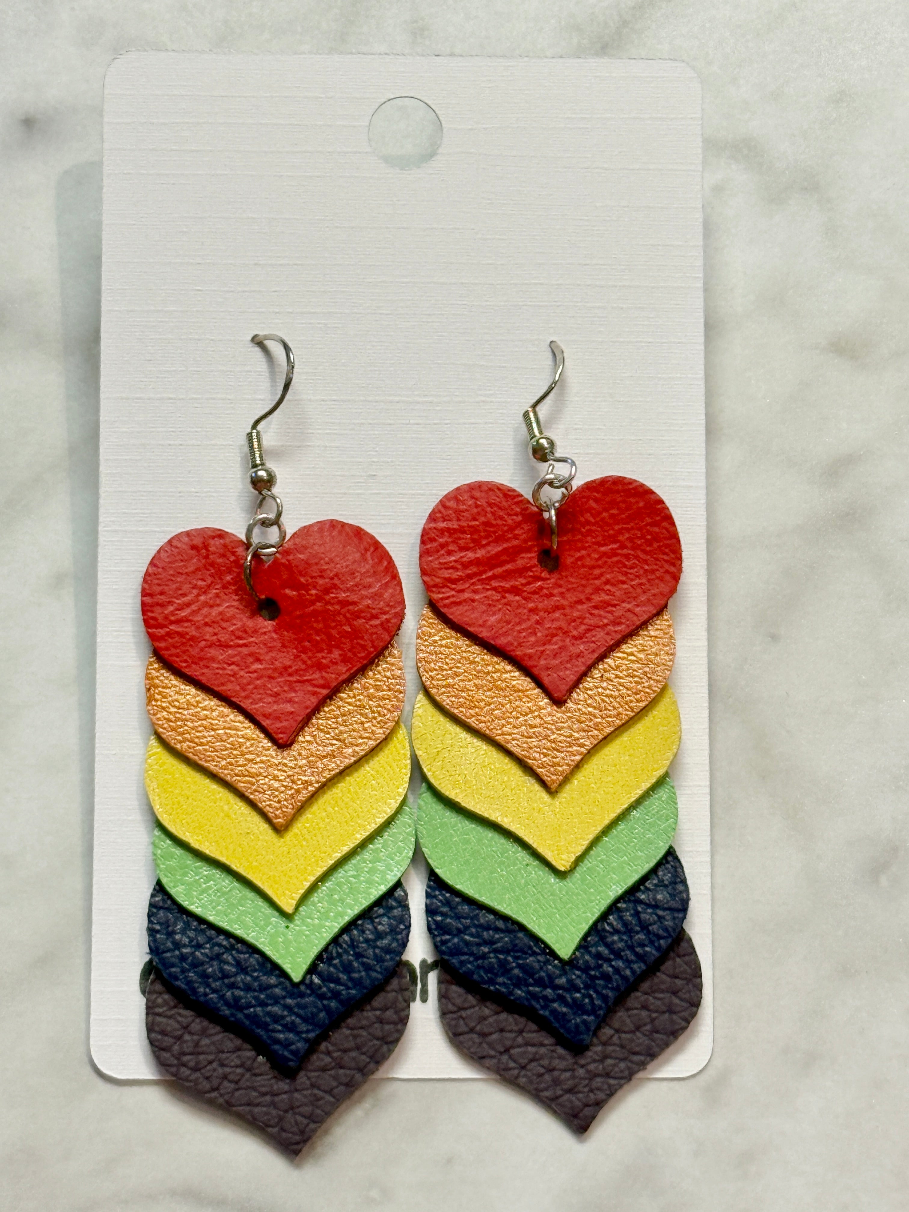 Leather Earrings