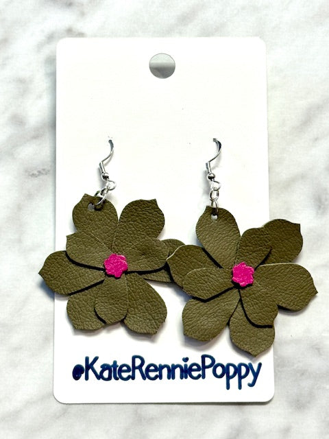 Leather Earrings