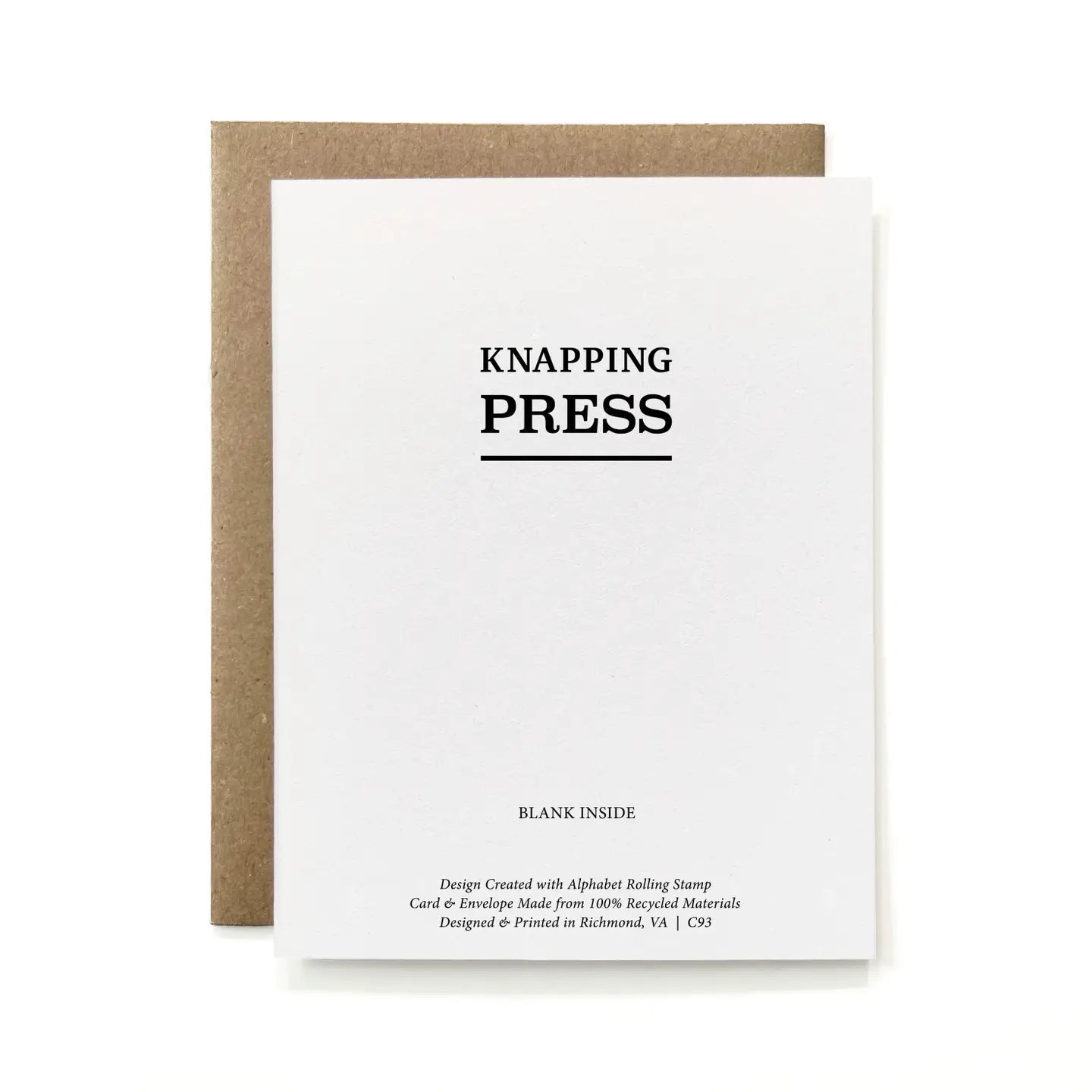 Card with &