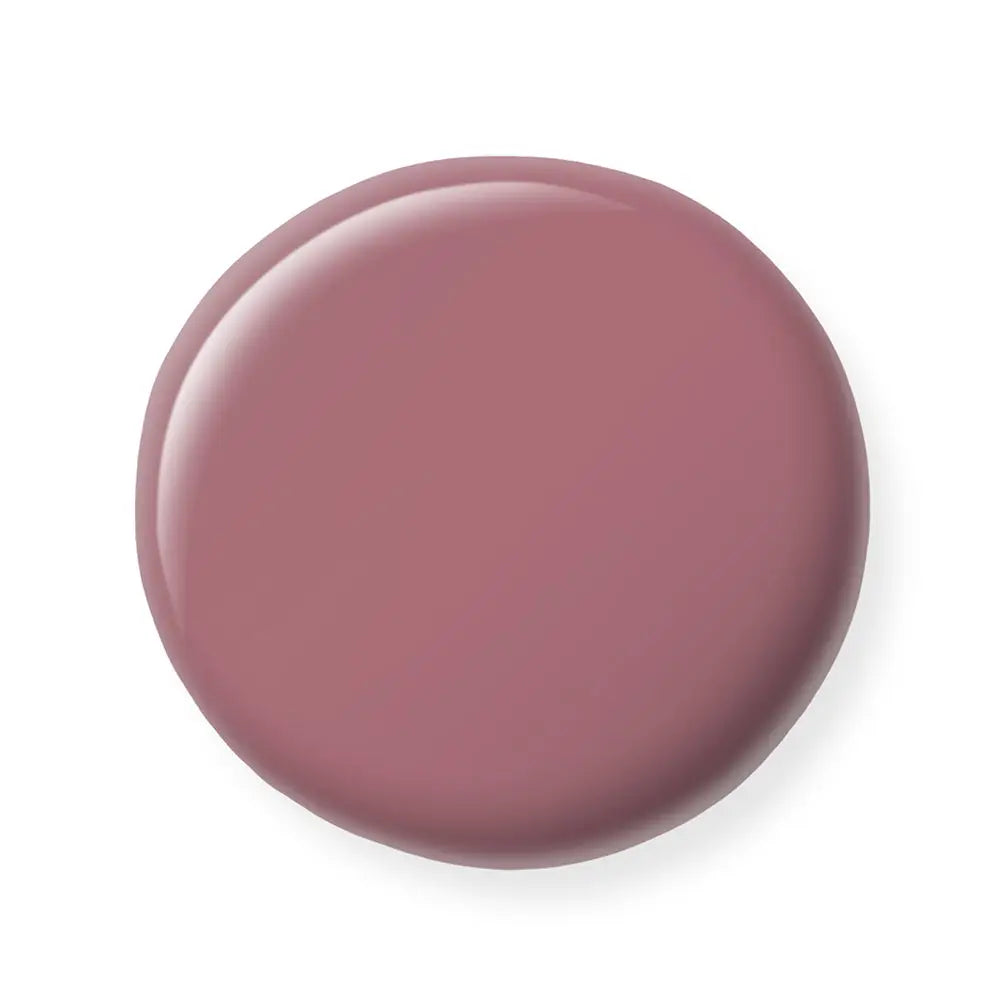 Mauve nail polish color swatch on a white background