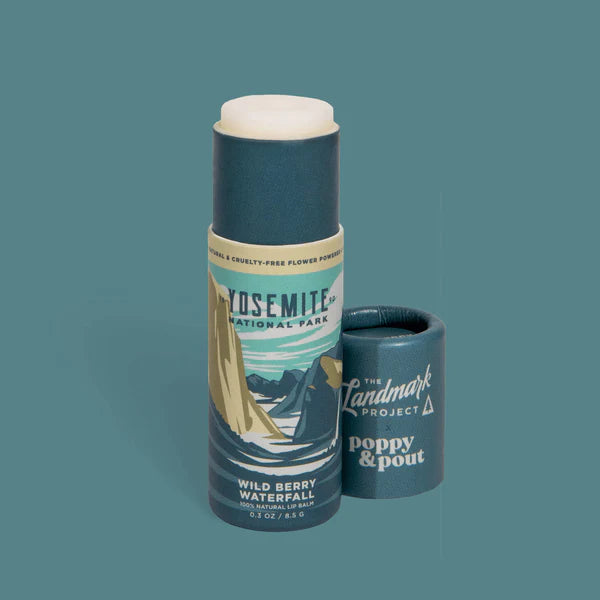 Poppy and Pout lip balm wild berry waterfall
