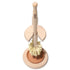 toilet brush in holder with terracotta base