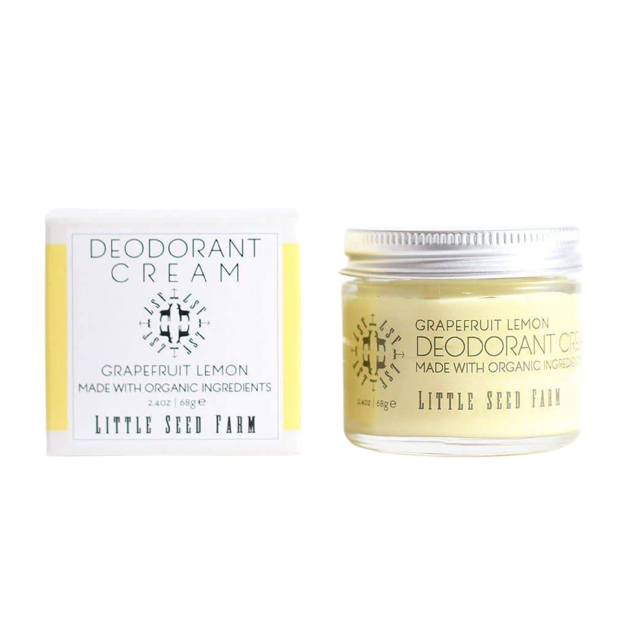 Deodorant Cream - grapefruit lemon