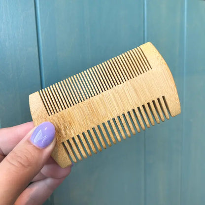 bamboo beard comb