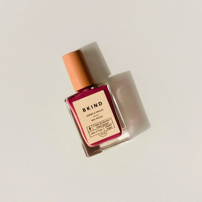 bkind red nail polish bottle 