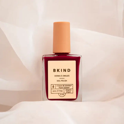 bkind red nail polish bottle 