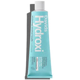 A blue tube of David’s Toothpaste by David’s is shown standing upright, featuring white text and a gray cap.
