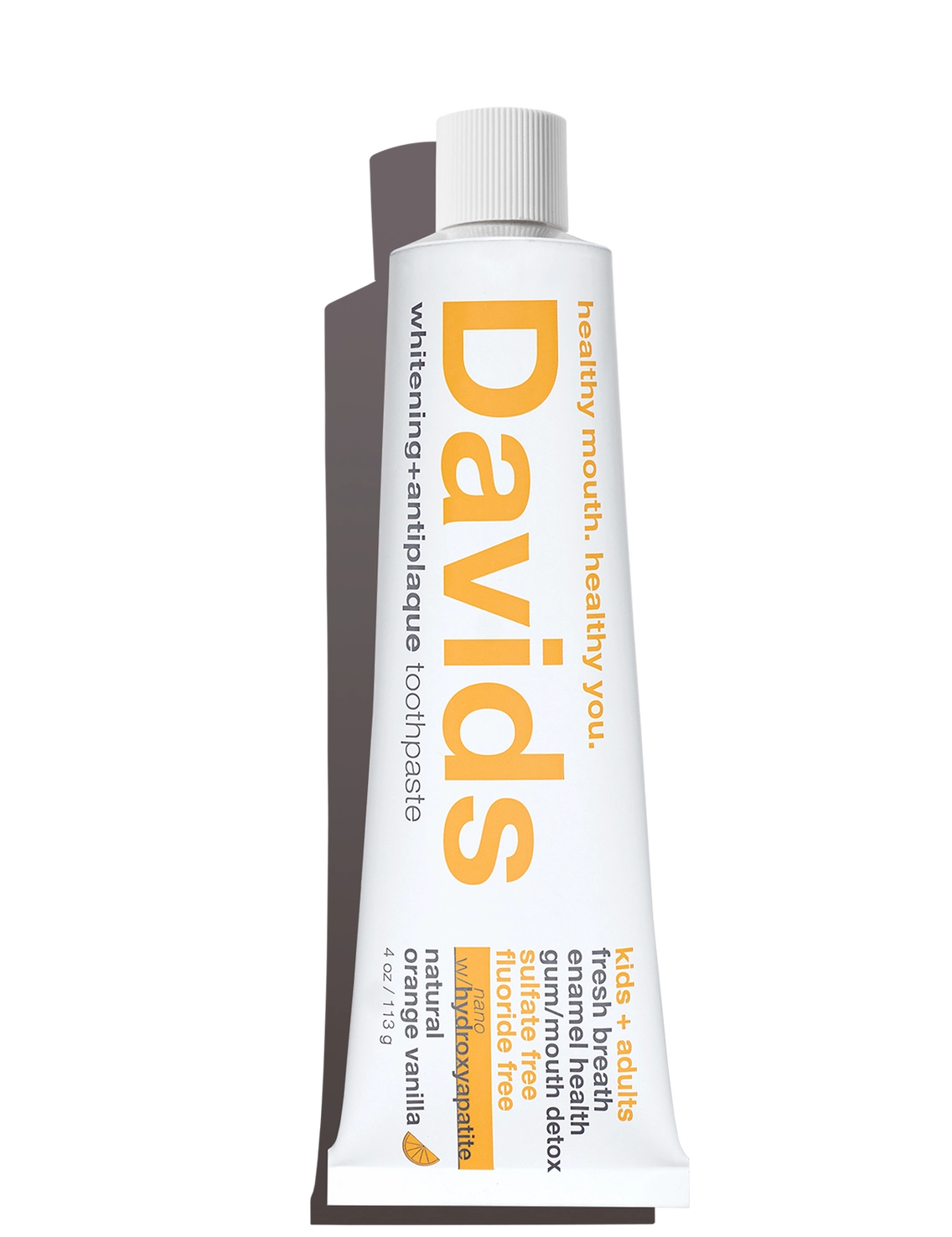 A white tube of David&