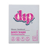 dip body wash mimosa sandalwood in light grey purple box
