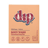 dip body wash wild sage and vetiver orange box
