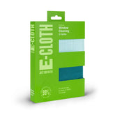 e-cloth window cleaning kit in blue and grey