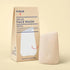 HiBAR solid face wash packaging and bar on a beige background