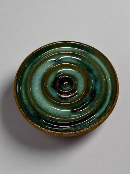 handmade ceramic soap dish