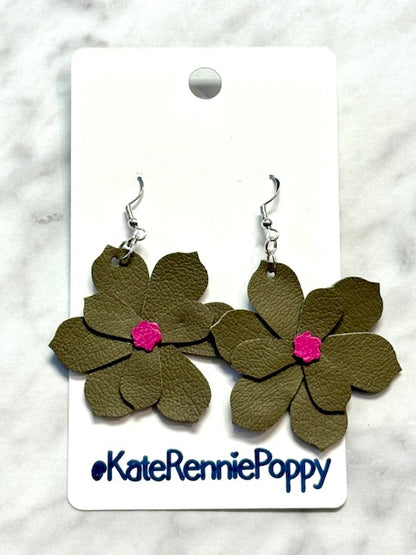 Leather Earrings