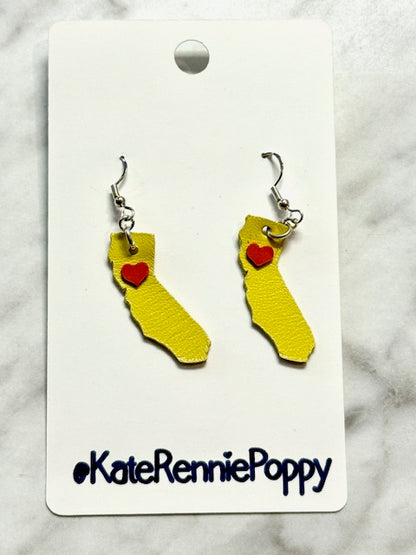Leather Earrings