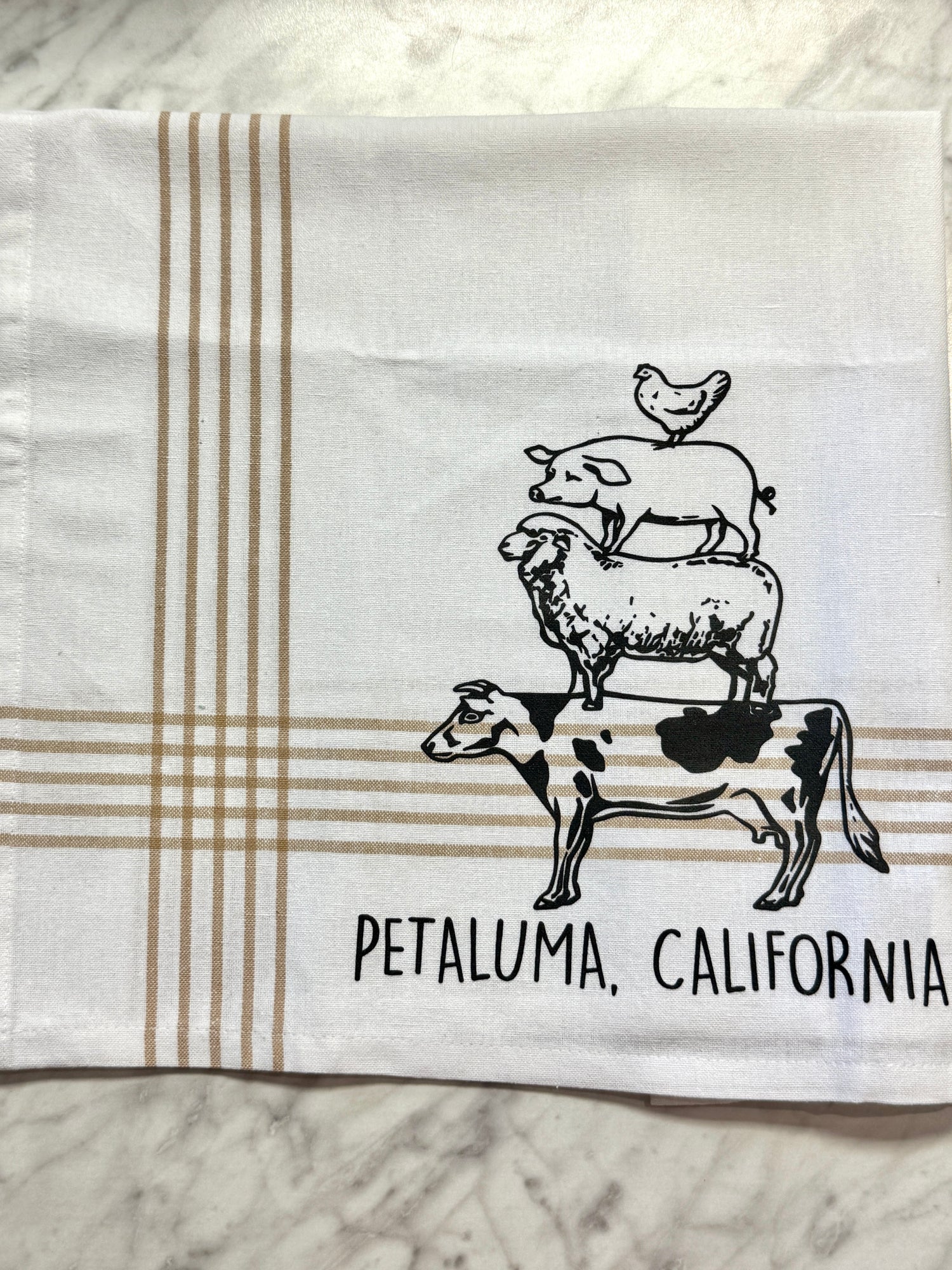 Petaluma Tea Towel