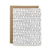 Greeting card with &