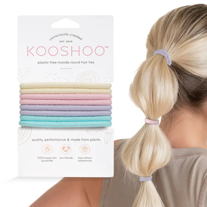 light pastels of kooshoo rubber bands
