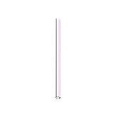 A slim, vertical object like a sleek tablet stands against a white background, echoing the elegance of Mermaid Straws’ Glass Straws Wide Boba and other eco-friendly reusable glass straws.