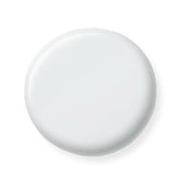 White nail polish sample on a white background
