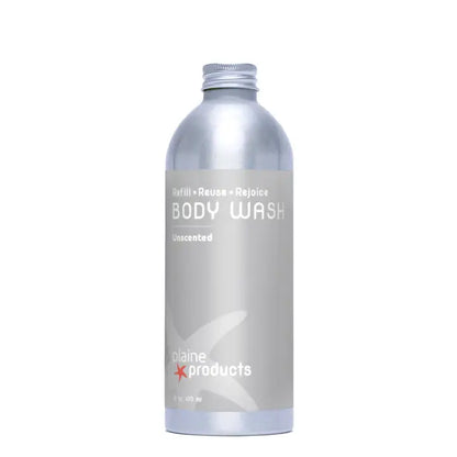 aluminum body wash bottle
