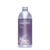 aluminum shampoo bottle