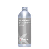 aluminum shampoo bottle
