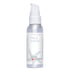 small aluminum face wash bottle with white pump top