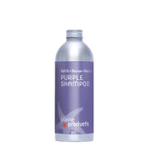 bottle of purple shampoo