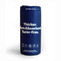 A single roll of Plant Paper Towels by Plant Paper, made from unbleached bamboo, wrapped in dark blue paper with “Thicker. More Absorbent. Toxin-free.” in white text and eco-friendly, toxin-free icons.