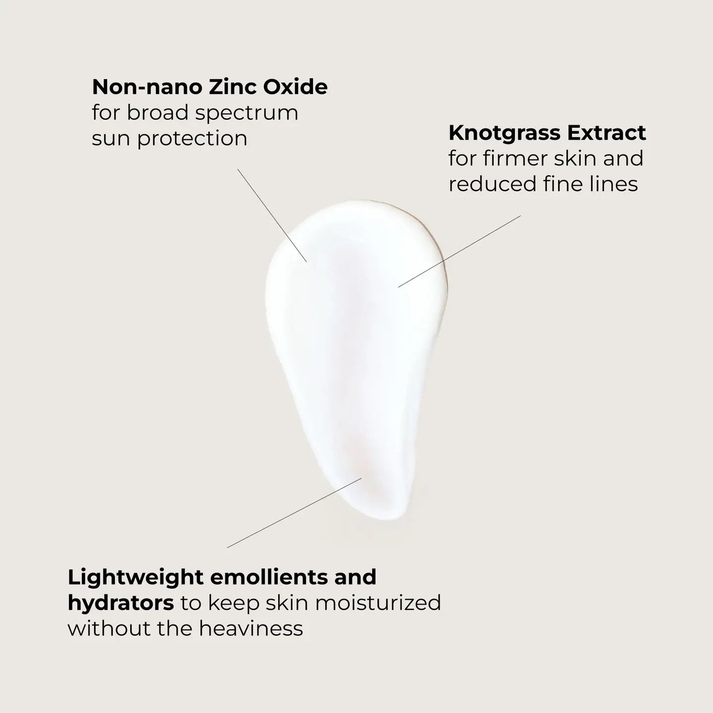 Rebrand Foresight Sunscreen SPF 30 features non-nano zinc oxide for sun protection, knotgrass extract for firmer, smoother skin, and lightweight hydrators for moisture—all in a gentle mineral formula for your face.
