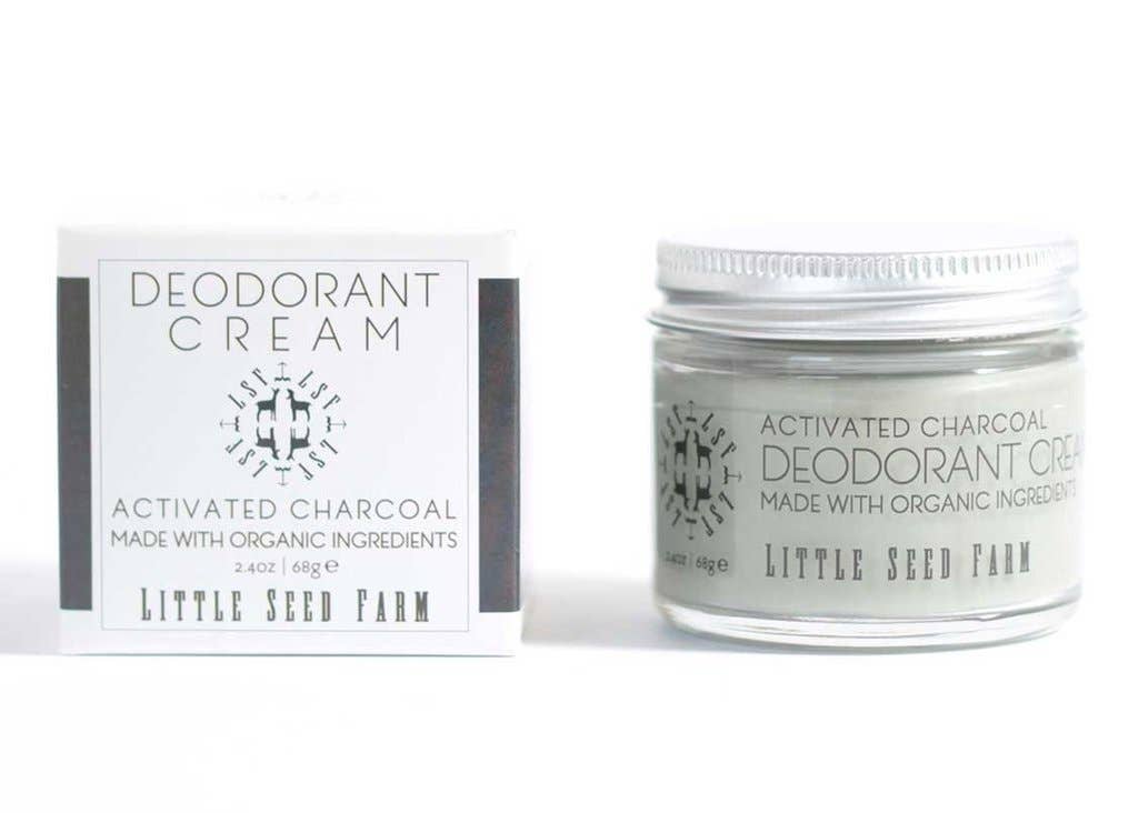 Activated Charcoal Deodorant Cream Little Seed Farm