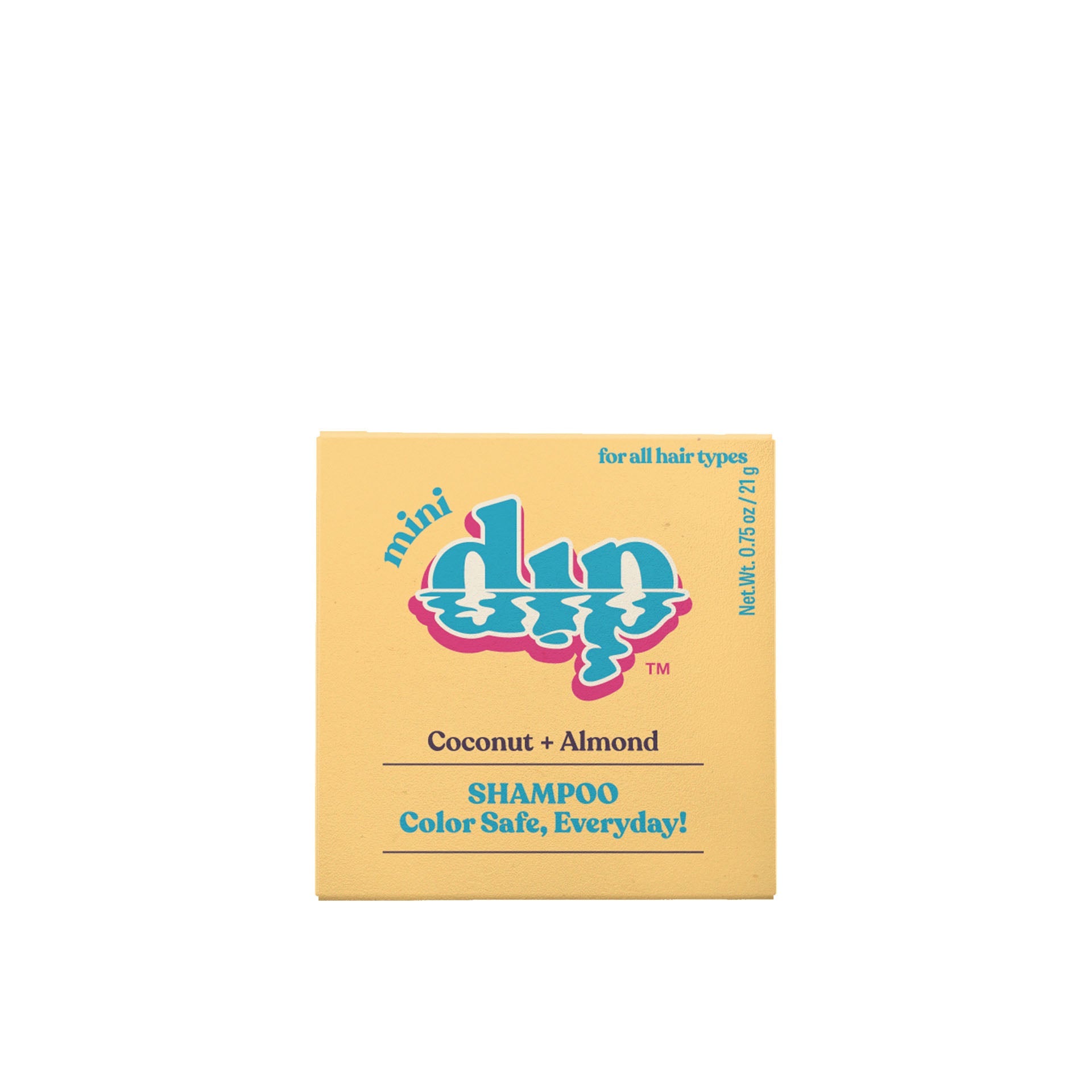 dip min shampoo coconut almond