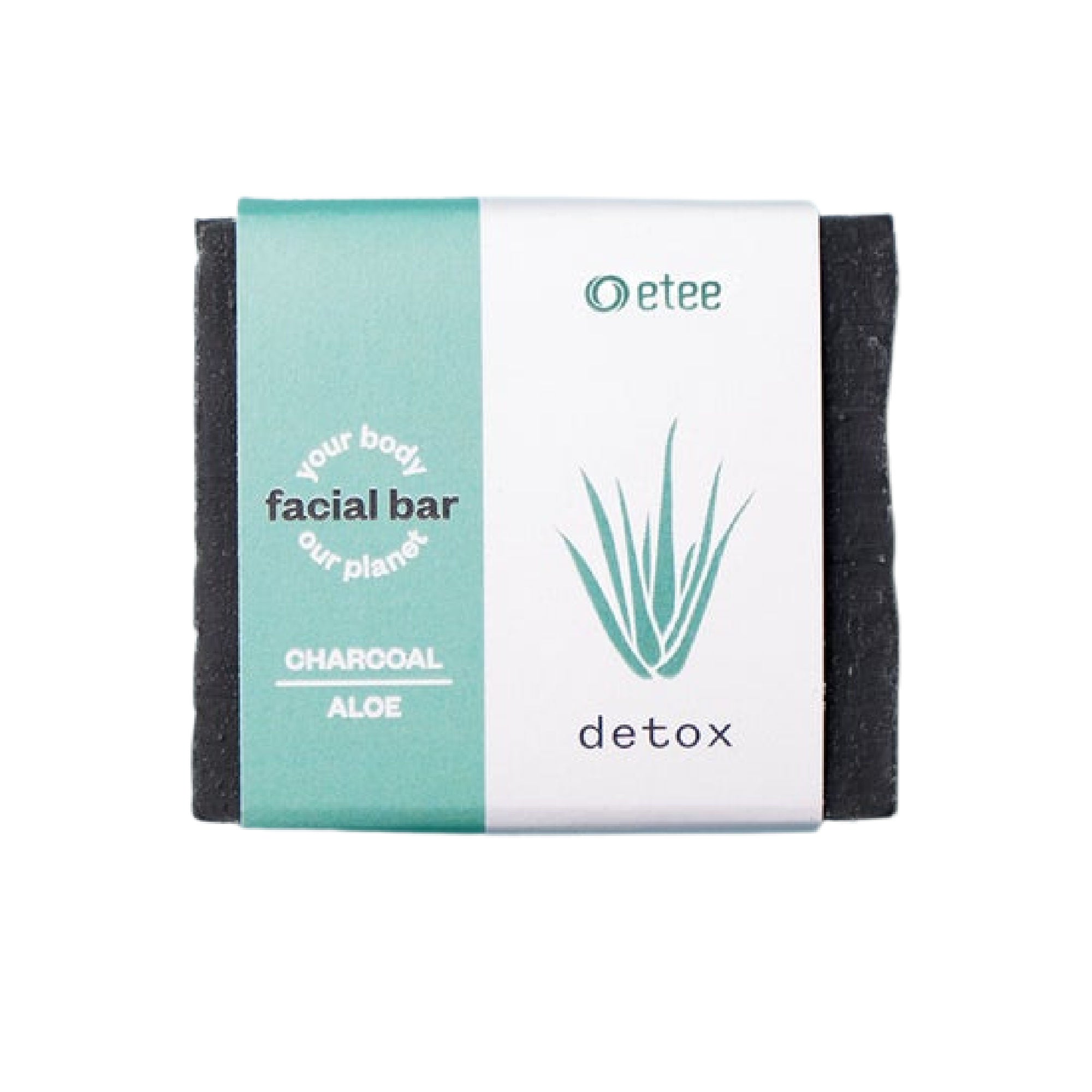 Facial Cleansing Bar - Charcoal &amp; Aloe
