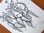 Fat Carrots Print