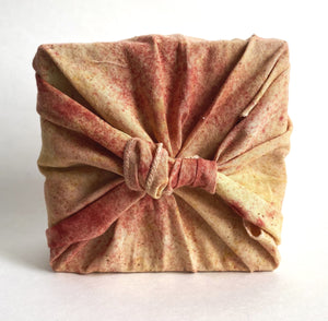sunrise colored furoshiki wrap