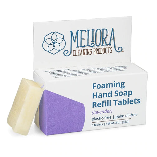 meliora box of lavender hand soap tablets