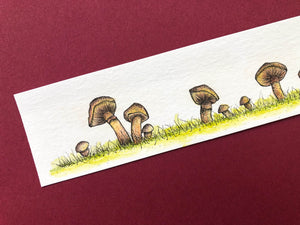 Original Mushroom, Small Art/Bookmark
