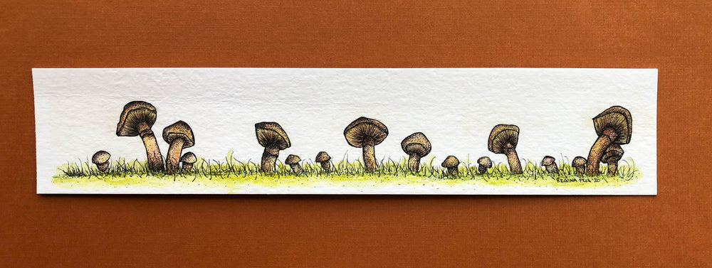 Original Mushroom, Small Art/BookmarkOriginal Mushroom, Small Art/Bookmark