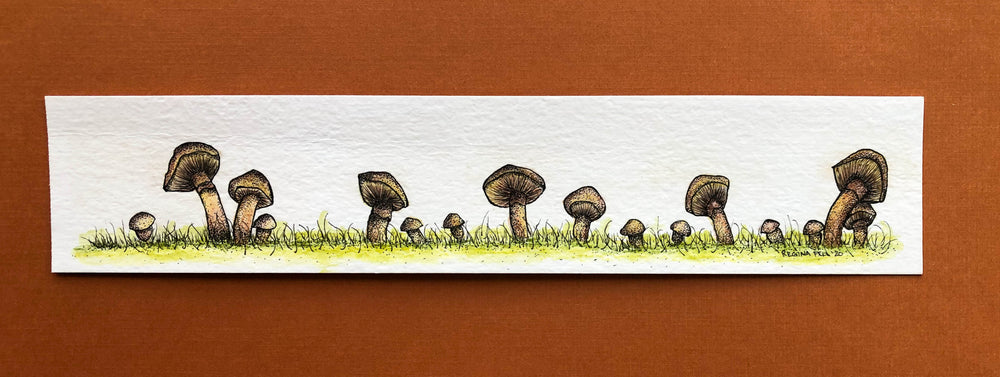 Original Mushroom, Small Art/BookmarkOriginal Mushroom, Small Art/Bookmark