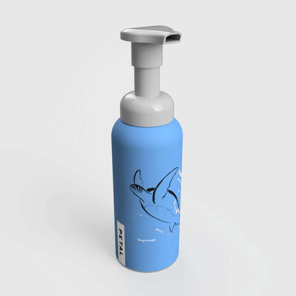 wyland foaming hand soap bottle