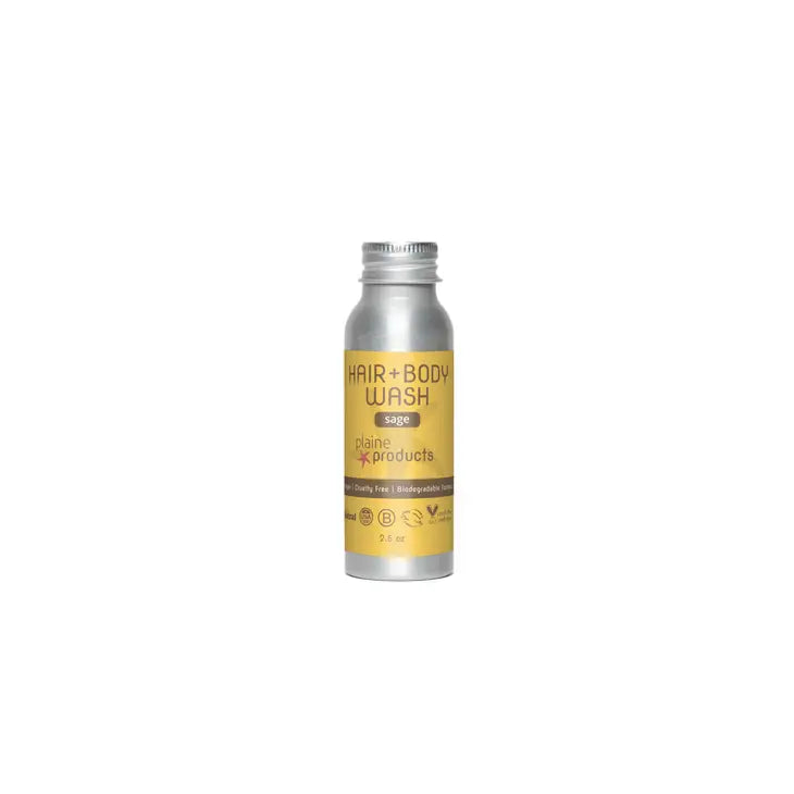 Plaine Products Hair and Body Wash - Travel